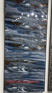 กระเบื้องพอร์ซเลนเคลือบเงาขนาด600*1200มม. หรูหราสไตล์การออกแบบที่ทันสมัยพื้นผิวมันวาวสูงในราคาที่น่าทึ่ง - Product Image 2