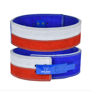 High Quality Custom Heavy Duty Gym Fitness Workout <b>Powerlifting</b> Weight Lifting PU Leather Lever Waist <b>Belt</b> for Men Women Unisex. - Product Image 1