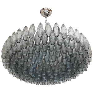 Vintage europeo grande lustro <span class=keywords><strong>lampadario</strong></span> in vetro soffiato a mano illuminazione a soffitto per ragazze camera da letto - Product Image 6