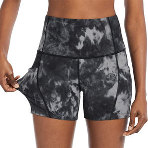 Pantalones cortos calientes para mujer, cintura alta, cintura elástica, transpirables, de secado rápido, ajustados, pantalones cortos de entrenamiento, Control de barriga, bicicleta, gimnasio, atléticos - Product Image 2