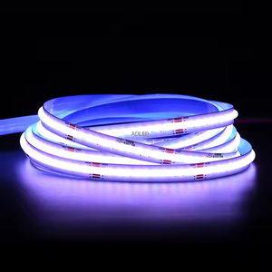 Đèn <span class=keywords><strong>LED</strong></span> dải RGB COB 10mm, điều khiển thông minh, cắt được, 62.5mm, 14W/m, DC24V, đổi màu, đạt chuẩn UL 576 - Product Image 2