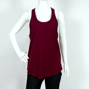 Ropa de mujer personalizada, conjuntos de 1 pieza para mujer, camiseta sin mangas recortada acanalada sólida, su logotipo para mujer, transpirable, precio barato - Product Image 6