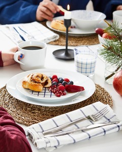 Sets de table ronds tissés simples en jonc de mer Produits écologiques Sets de table fabriqués au Vietnam Sets de table Décoration en gros - Product Image 4