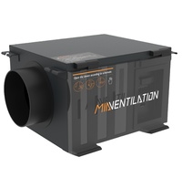 Boîte de purification et de ventilation en gros pour usine avec filtre HEPA H13 et unité de stérilisation électrostatique haute tension