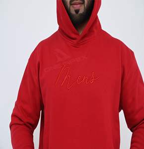 Heavy GSM 100% Cotton <b>Fleece</b> Hoodie for <b>Men</b> Embroidered Pullover Hoodie with Lined <b>Hood</b> 3D Embroidered hoodie For <b>Men</b> - Product Image 6