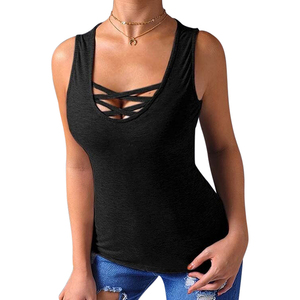 Mujeres transpirable deportes Yoga Fitness Tank Tops para mujeres venta al por mayor de secado rápido Anti Shrink entrenamiento de gimnasio personalizado - Product Image 2