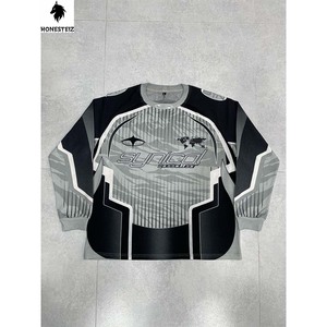 เสื้อยืดผู้ชายผ้าฝ้าย 100% น้ำหนัก 230 กรัม ทรงปกติ คอกลม แขนสั้น สไตล์ฮิปฮอป แห้งเร็ว น้ำหนักมาก รับผลิตแบบ OEM - Product Image 3