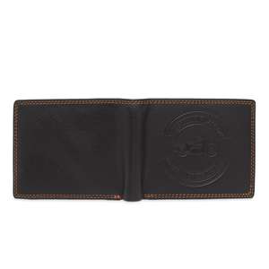 Vente en gros 2025 Portefeuille de luxe pour hommes Portefeuille en cuir de vachette véritable Porte-cartes à deux volets avec porte-monnaie Coffret cadeau pour hommes - Product Image 4