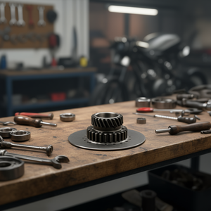 Piñón Compatible con Crown Z65, Z23, 6 Resortes, Transmisiones para Motocicletas - Product Image 3