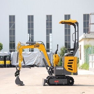 ราคาโรงงาน รถขุดขนาด 1 ตัน แบบกะทัดรัด พร้อมบุ้งกี๋ แขนยาว ทำงานราบรื่น เหมาะสำหรับงานวิศวกรรมและเหมืองแร่ - Product Image 4