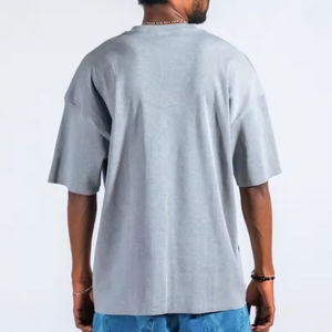 Fabricante DE SERVICIOS OEM de algodón de calidad superior Camiseta de gran tamaño con logotipo personalizado de algodón 100% de alta calidad Camiseta estampada para hombres - Product Image 4