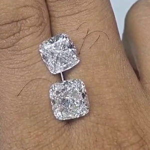 Cantidad de ajuste de diamantes naturales talla princesa - Product Image 1