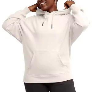 Sudadera con Capucha Informal 100% Algodón para Mujer, Invierno, Logotipo Personalizado OEM, Ecológica, Resistente al Viento - Product Image 1