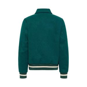 Blouson d'hiver coupe classique avec col montant en nylon et coton/polyester, design tendance - Product Image 2