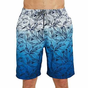 Short de bain de plage respirant personnalisé pour hommes Short de bain de plage à coupe classique à séchage rapide avec impression - Product Image 3