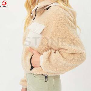 Chaqueta polar de piel sintética Último diseño Chaquetas polares personalizadas de alta calidad superventas 2023 - Product Image 4