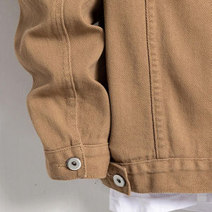 Chaquetas de mezclilla hechas a medida de la mejor calidad para hombres Servicios ODM a precio razonable con el último estilo y procesamiento de revestimiento - Product Image 5