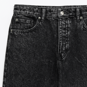 Sandra Trader Men's กางเกงเอวสูงปานกลางผ้าฝ้าย100% ระบายอากาศป้องกันการเกิดรอยยับน้ำหนักเบา - Product Image 4