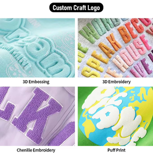 Sudadera con Capucha Personalizada OEM, Diseño Invernal con Letras Impresas en 3D, Felpa Suave de 380 GSM, Poliéster/Algodón, Unisex, Estilo Casual Urbano - Product Image 6