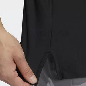 T-shirts de golf décontractés en coton 100 % respirant pour adultes, légers, durables, confortables, à séchage rapide, manches courtes - Product Image 5