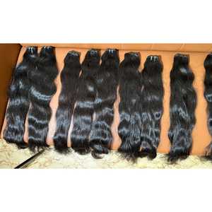 Paquet de cheveux indiens bruts vierges de qualité certifiée 100% cuticule non traitée alignée avec un prix raisonnable perruques de cheveux humains réels - Product Image 3