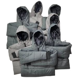 แจ็กเก็ตทรงพองให้ความอบอุ่นแก่ผู้ชายแจ็กเก็ตทรงพองสำหรับฤดูหนาวโลโก้ออกแบบได้ตามต้องการ - Product Image 4