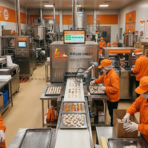 Candy One-Stop OEM/ODM : Formulation professionnelle de bonbons gélifiés croustillants en forme d'anneaux et emballage personnalisé |   Approvisionnement d'usine haute capacité - Product Image 4