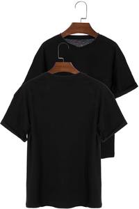 Camiseta Unisex de Cuello Redondo y Manga Corta para Adultos, Talla XL, Color Caqui, Poliéster/Algodón, Ecológica - Product Image 4