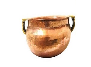 เชิงเทียนทองเหลืองตกแต่ง urli ที่น่าสนใจสำหรับงานแต่งงาน & Diwali ขายส่งราคาขายสวนและใช้ในบ้าน - Product Image 5