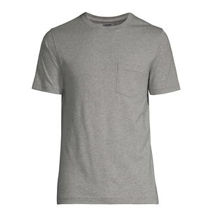 เสื้อยืดแขนสั้นคอกลมสีถ่าน - Product Image 1