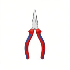 Pince à bec long Knipex avec placage chromé, poignées multi-composants, mâchoires semi-rondes, surfaces de préhension moletées - Product Image 2