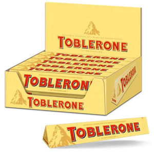 Barre géante de chocolat au lait Toblerone 360g en cartons de présentation de 6 unités pour les boutiques de cadeaux et les détaillants de confiseries haut de gamme, vente en gros - Product Image 1