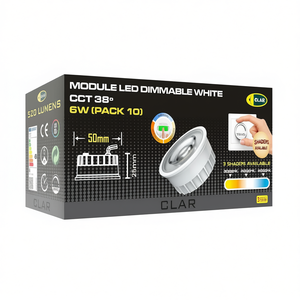 Adjustable 6W CCT Module 50mm 38 <b>Ceiling</b> <b>Lights</b> - Product Image 2