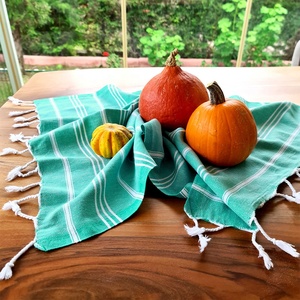 Turkish Cotton <b>Striped</b> <b>Hand</b> <b>Towel</b> Set Customized Logo Super Absorbent Quick Dry Kitchen <b>Towel</b> Eco Friendly Stock Clearance Sales - Product Image 4