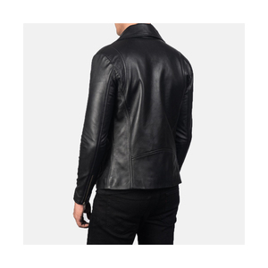 Veste en cuir de mouton véritable pour hommes Vestes en cuir de moto Multi Color Men Super High Quality Material Sustainable Stylish - Product Image 6