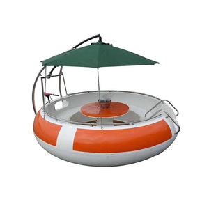 เรือปิ้งย่างบาร์บีคิวไฟฟ้า6-8คนเรือทำโดนัทสำหรับปาร์ตี้ทะเลสาป - Product Image 5