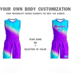 Venta al por mayor mejor baloncesto Jersey equipo traje nueva ropa deportiva uniforme conjunto hecho a medida de talla grande transpirable - Product Image 5