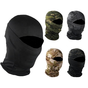 Masque de ski extérieur en maille de camouflage avec logo personnalisé pour casque de moto et cyclisme - Product Image 1
