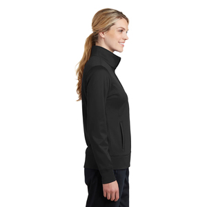 100% poliéster que absorbe la humedad 1/4 chaqueta de mujer con cremallera MEDALLA DE MUJER SUDADERA CON CREMALLERA COMPLETA - Product Image 3