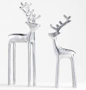 Top Selling Set of 2 Versatile Metal Decorative Reindeer for Home <b>Candle</b> Holders <b>Lanterns</b> <b>Candle</b> Jars Decoration - Product Image 4