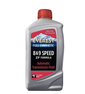 Lubrifiant automobile entièrement synthétique anti-usure Everest, huile de transmission automatique ZF 8 et 9 vitesses, SAE US, lot de 6, 1 litre - Product Image 1