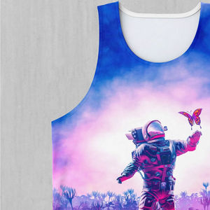 Camiseta sin mangas de secado rápido personalizada para hombre, camiseta informal de verano para fitness, gimnasio, impresión total, sublimación de tinte, promoción, transpirable, OEM - Product Image 6