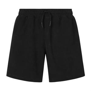 Pantalones cortos deportivos ligeros de secado rápido para hombre, ropa informal de verano con patrón sólido y bolsillos con cremallera para correr y entrenamiento de gimnasia - Product Image 3