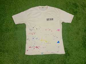 Personalizado Graffiti Splash Ink Hombres Camisetas de manga corta Lavado 100% Algodón Peso pesado Pintura Splatter Camiseta - Product Image 2