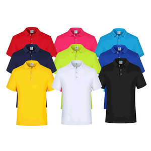 Polos unisexes personnalisés de haute qualité 2024, 100% coton, décontractés, manches courtes, faible MOQ, chemise unie pour homme - Product Image 6