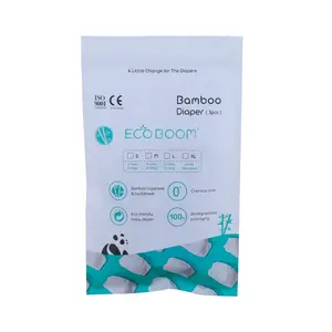 Tùy chỉnh chất lượng cao compostable Zip khóa thực phẩm tự đứng lên phân hủy sinh học thực phẩm kraft giấy bao bì cho Snack