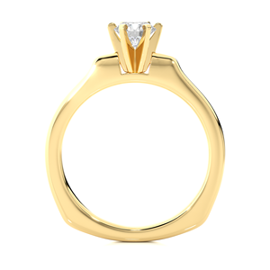 Bague pour femme de qualité d'exportation, bague de fiançailles en diamant naturel 18 carats avec certificat IGI pour les mariages et les anniversaires de luxe - Product Image 4
