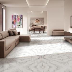 Artic Wave 600x1200mm Livre Match Poli Marbre Porcelaine Sol et Mur Carreaux Inde Personnalisé - Product Image 1