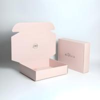 Boîte de papier ondulé de luxe avec logo Boîte de luxe portable pour bijoux Chaussure Mailer Organisateur Doublure en éponge