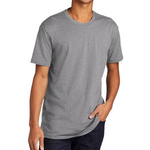 Hip Hop Streetwear Bella + Toile Unisexe Heather CVC T-Shirt En Gros Pas Cher Prix D'été OEM Personnalisé Épais T-shirt Pour La Marque - Product Image 1